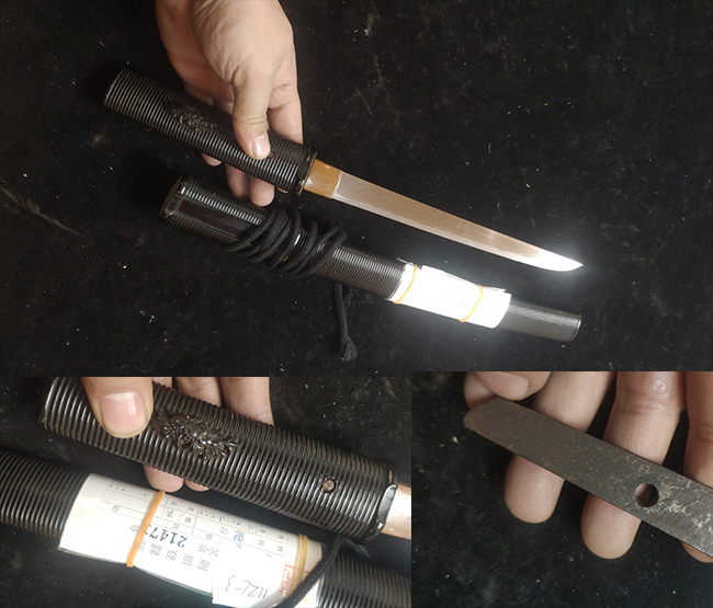 合口拵藤鞘   铠通  9500